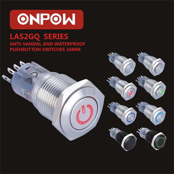 16mm Anti Vandal Switch